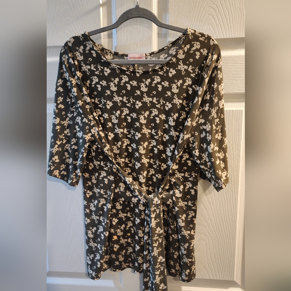 Cute tie blouse